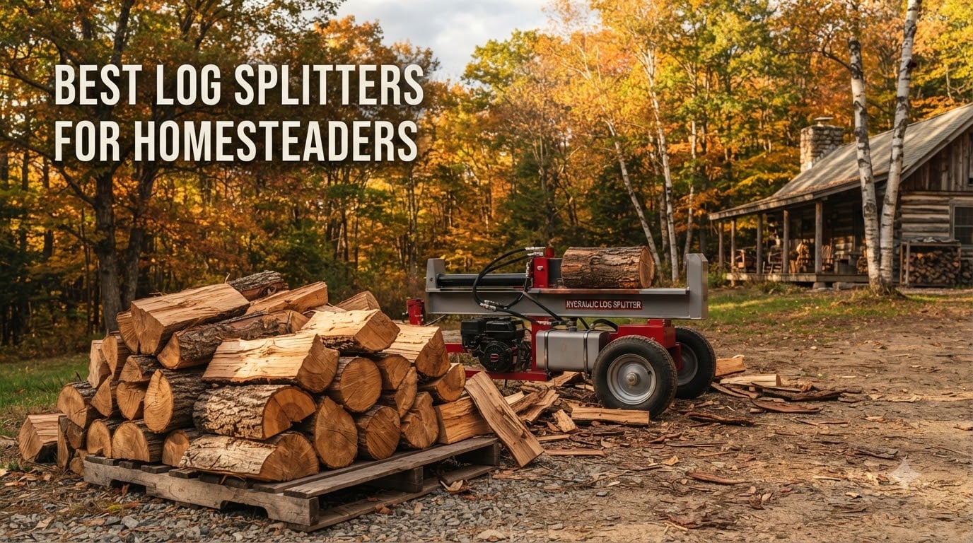 Best Log Splitters For Homesteaders