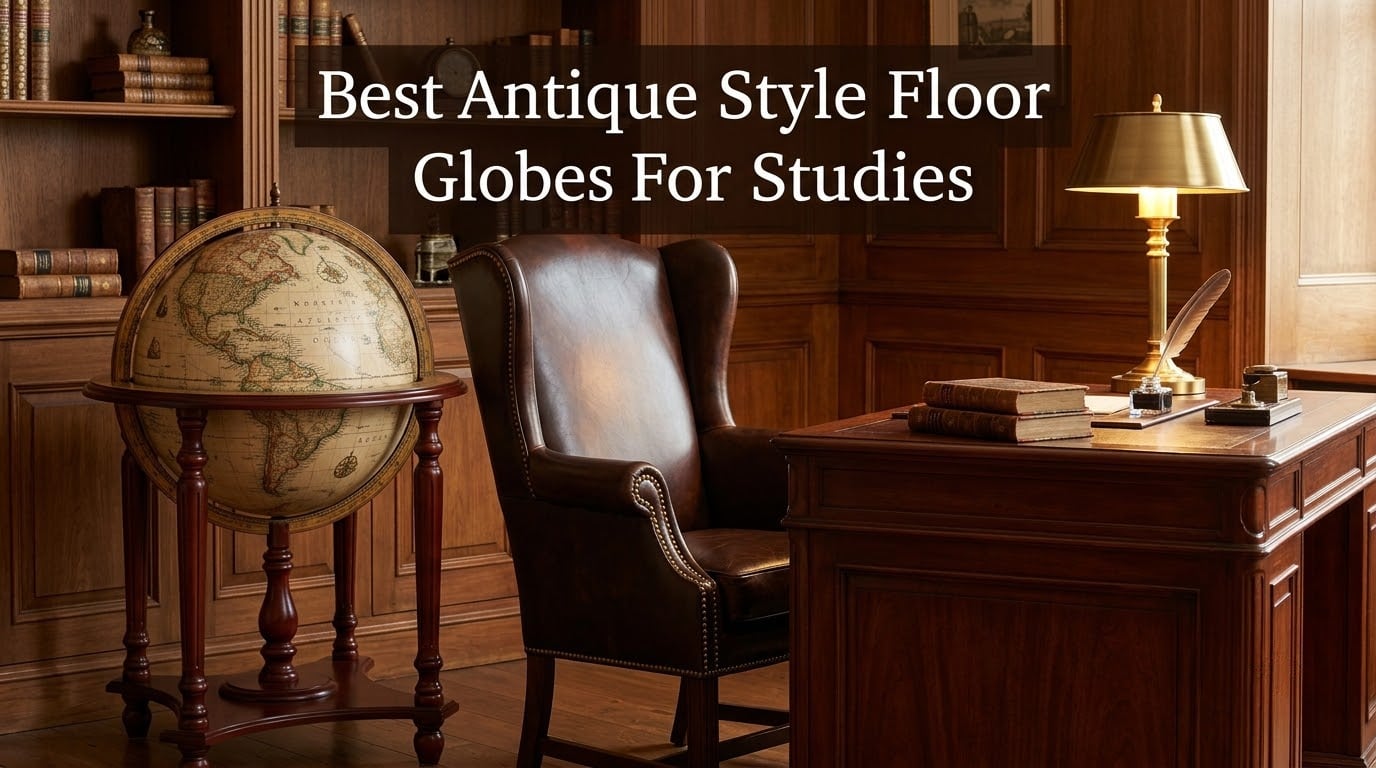 Best Antique Style Floor Globes For Studies