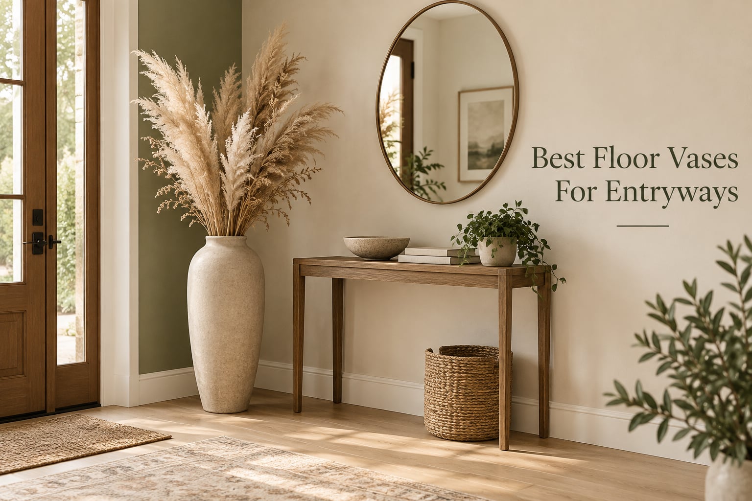 Best Floor Vases For Entryways