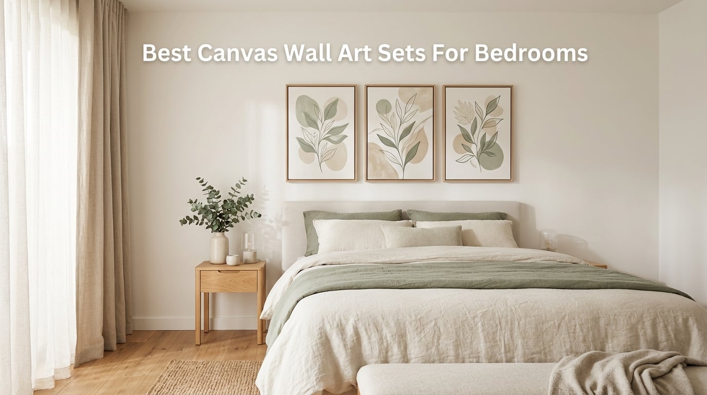 Best Canvas Wall Art Sets For Bedrooms