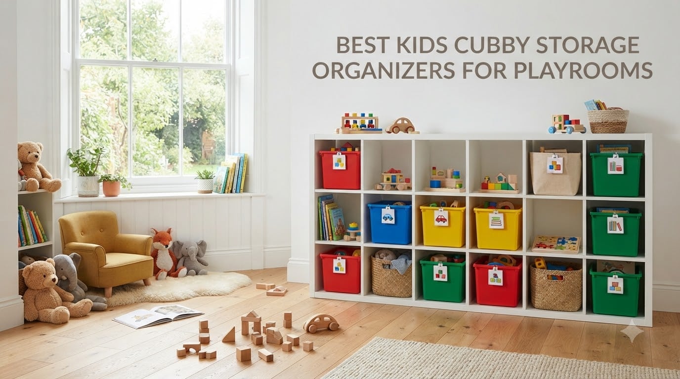 Best Kids Cubby Storage Organizers For Playrooms