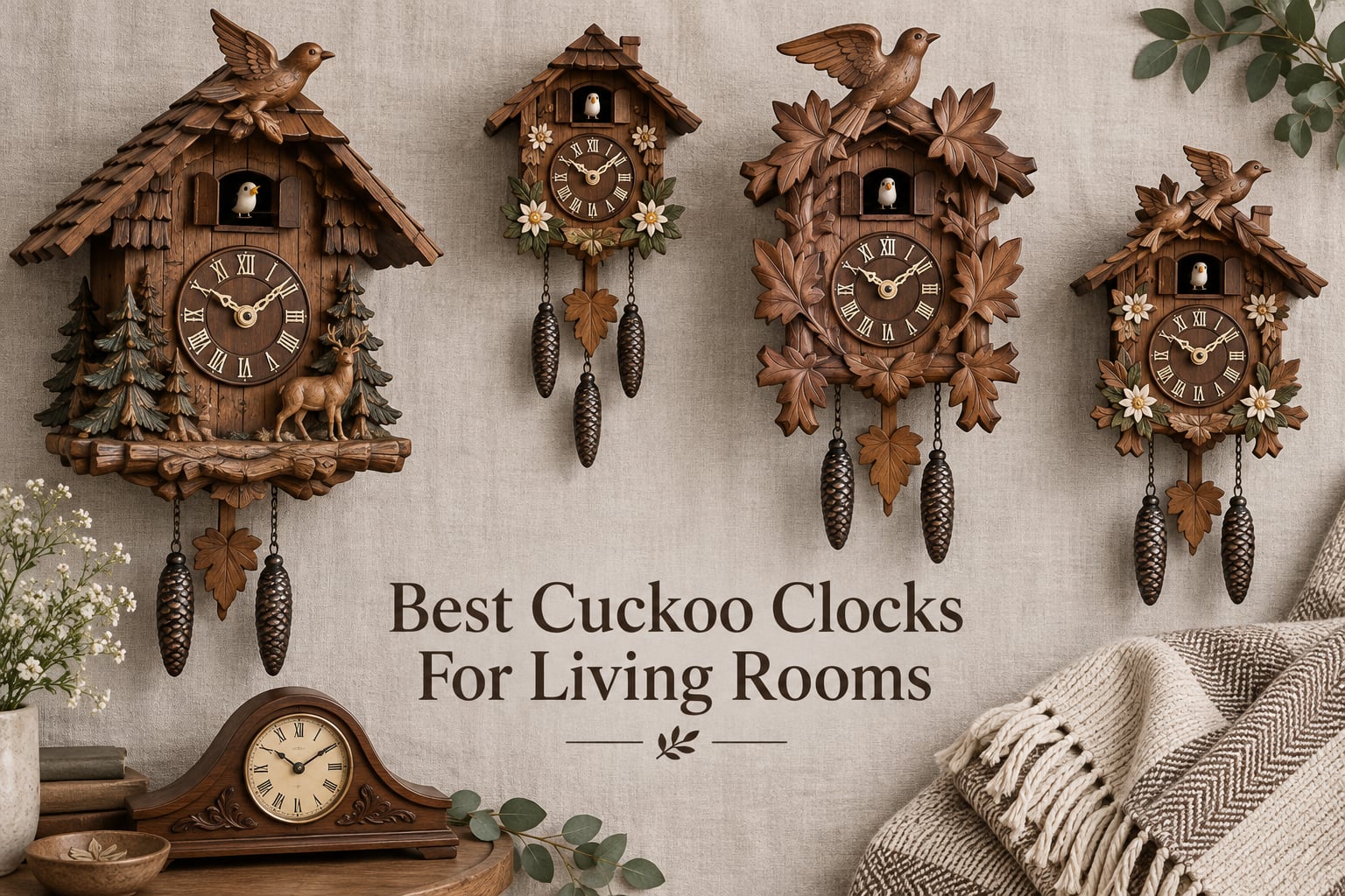 Best Cuckoo Clocks For Living Rooms