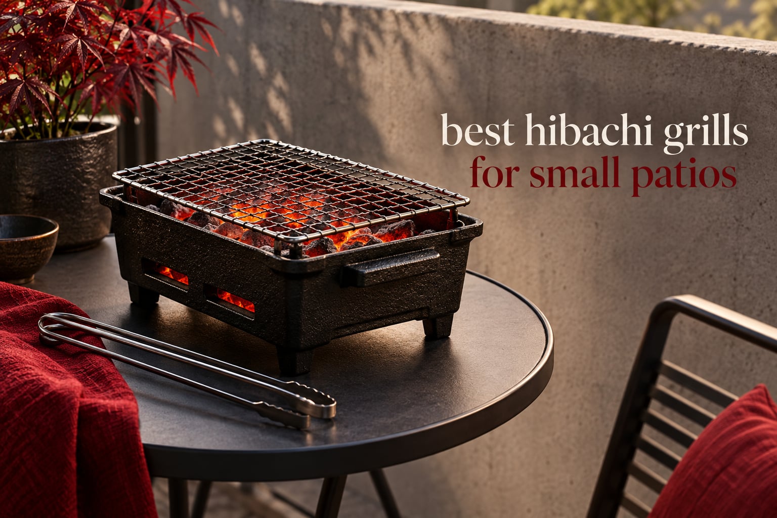 best hibachi grills for small patios