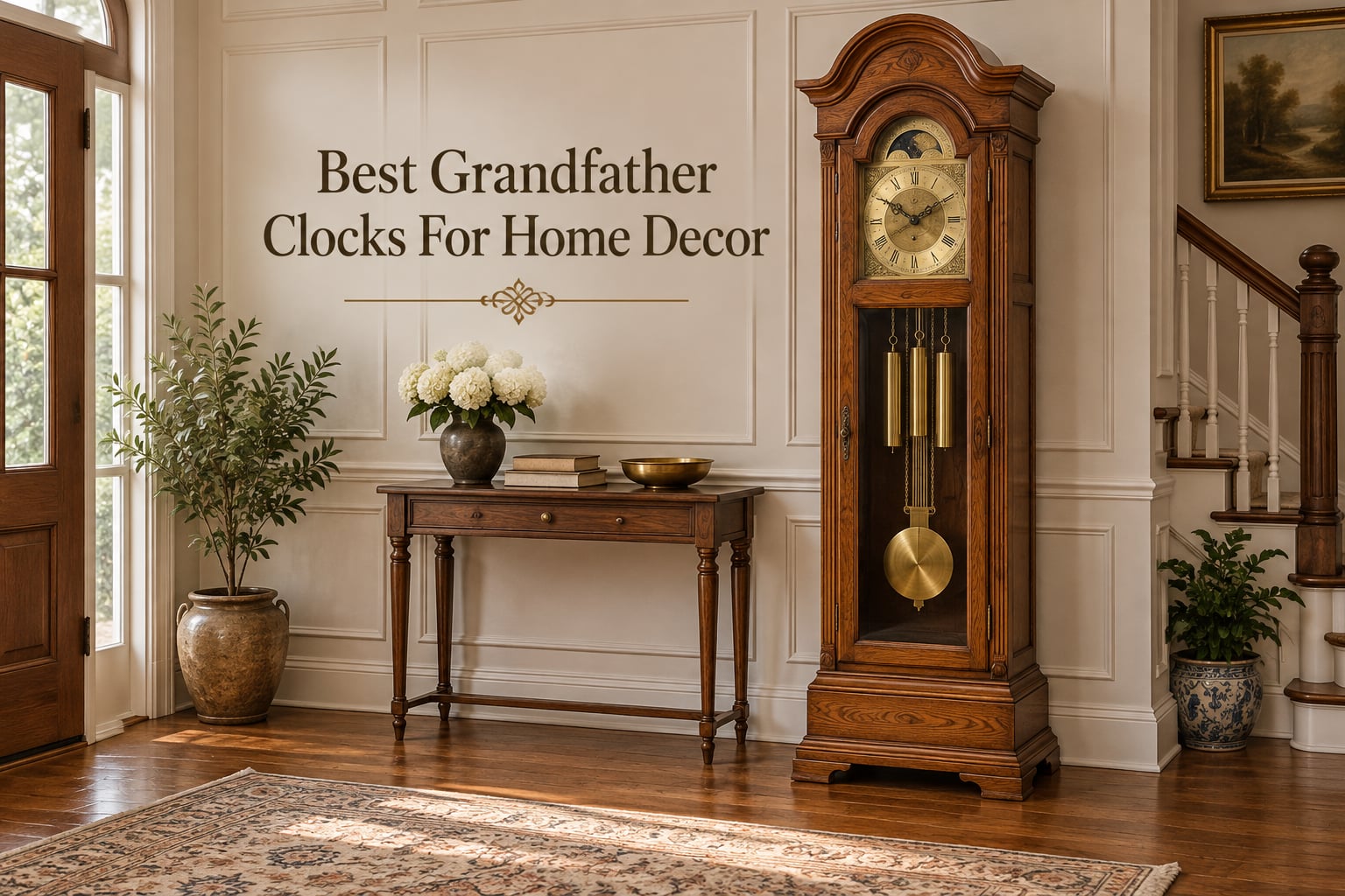 Best Grandfather Clocks For Home Decor