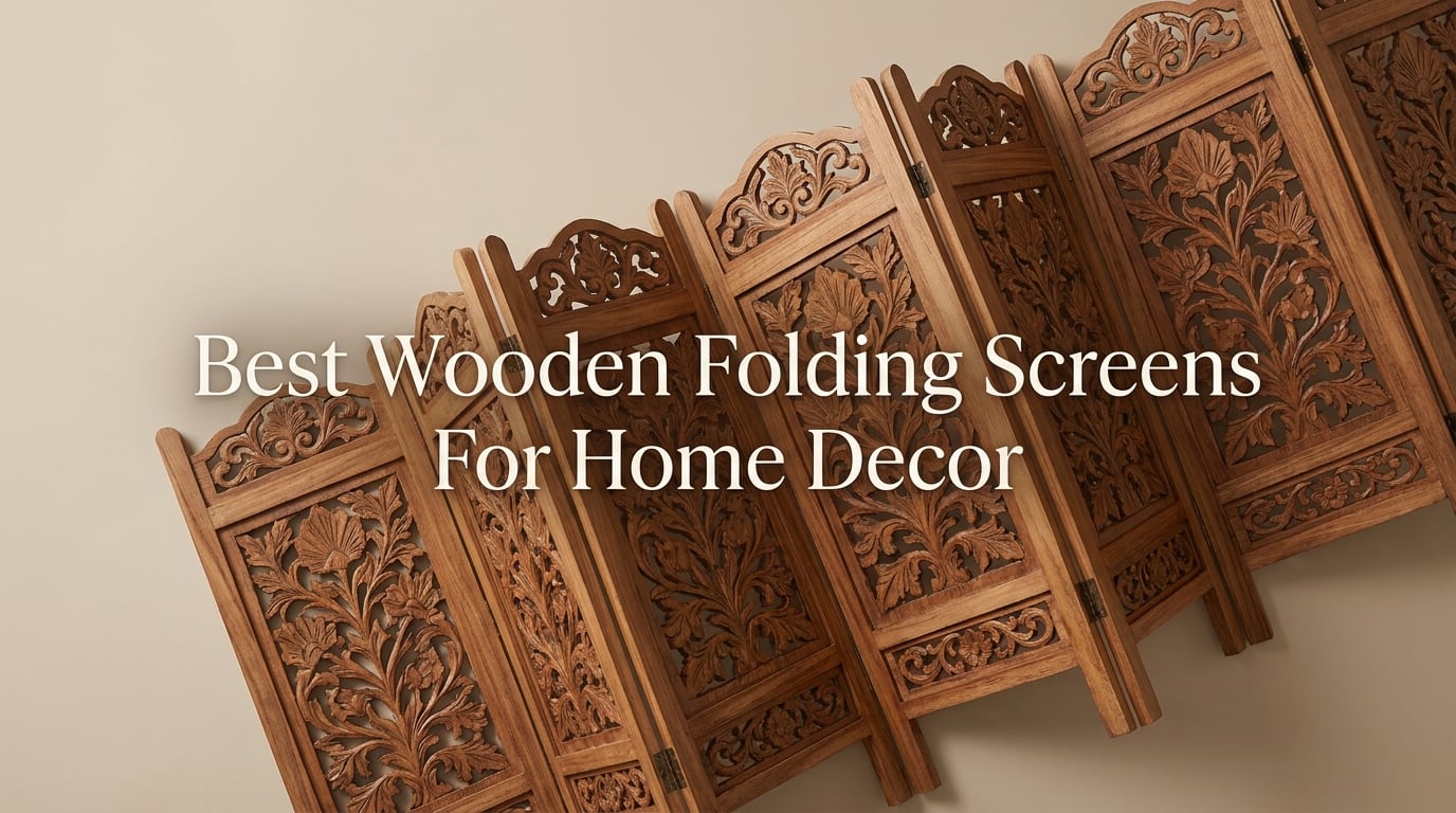 Best Wooden Folding Screens For Home Decor