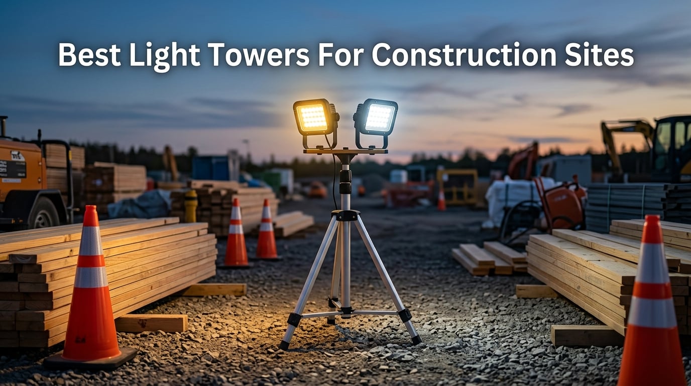 Best Light Towers For Construction Sites