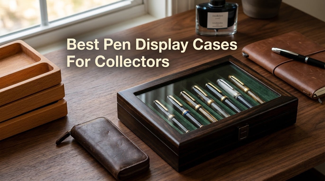 Best Pen Display Cases For Collectors