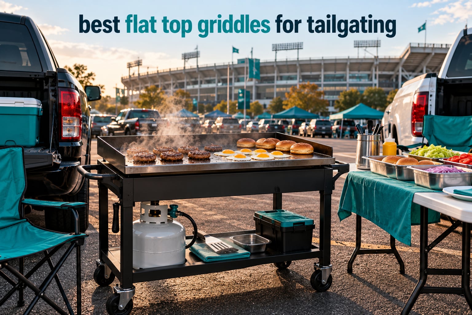 best flat top griddles for tailgating