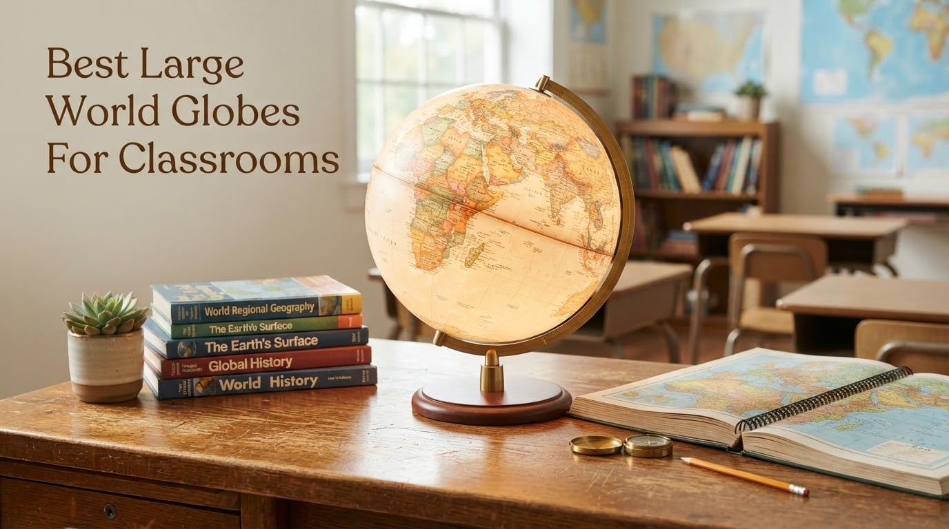 Best Large World Globes For Classrooms