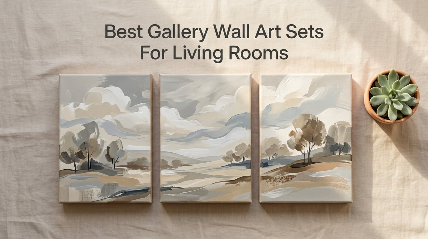 Best Gallery Wall Art Sets For Living Rooms