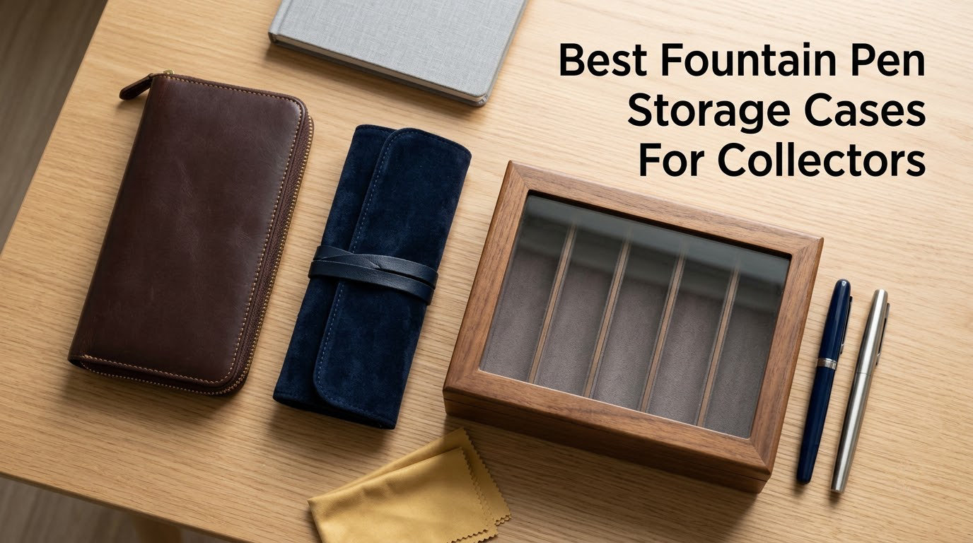Best Fountain Pen Storage Cases For Collectors