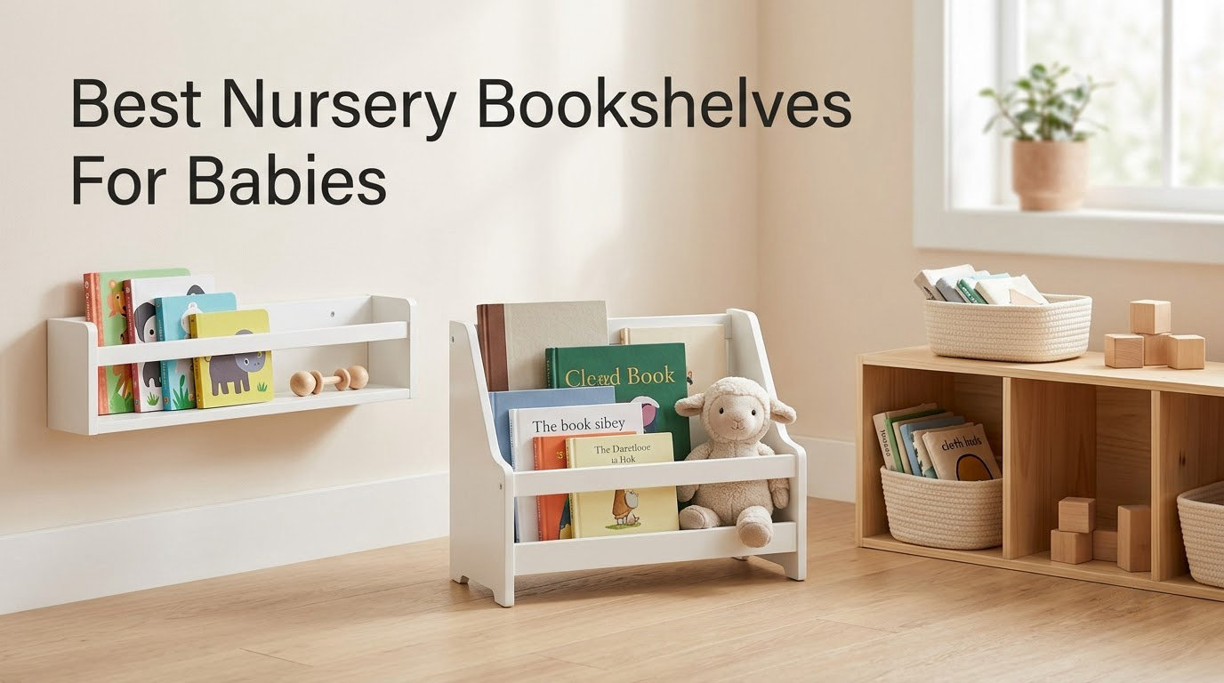 Best Nursery Bookshelves For Babies