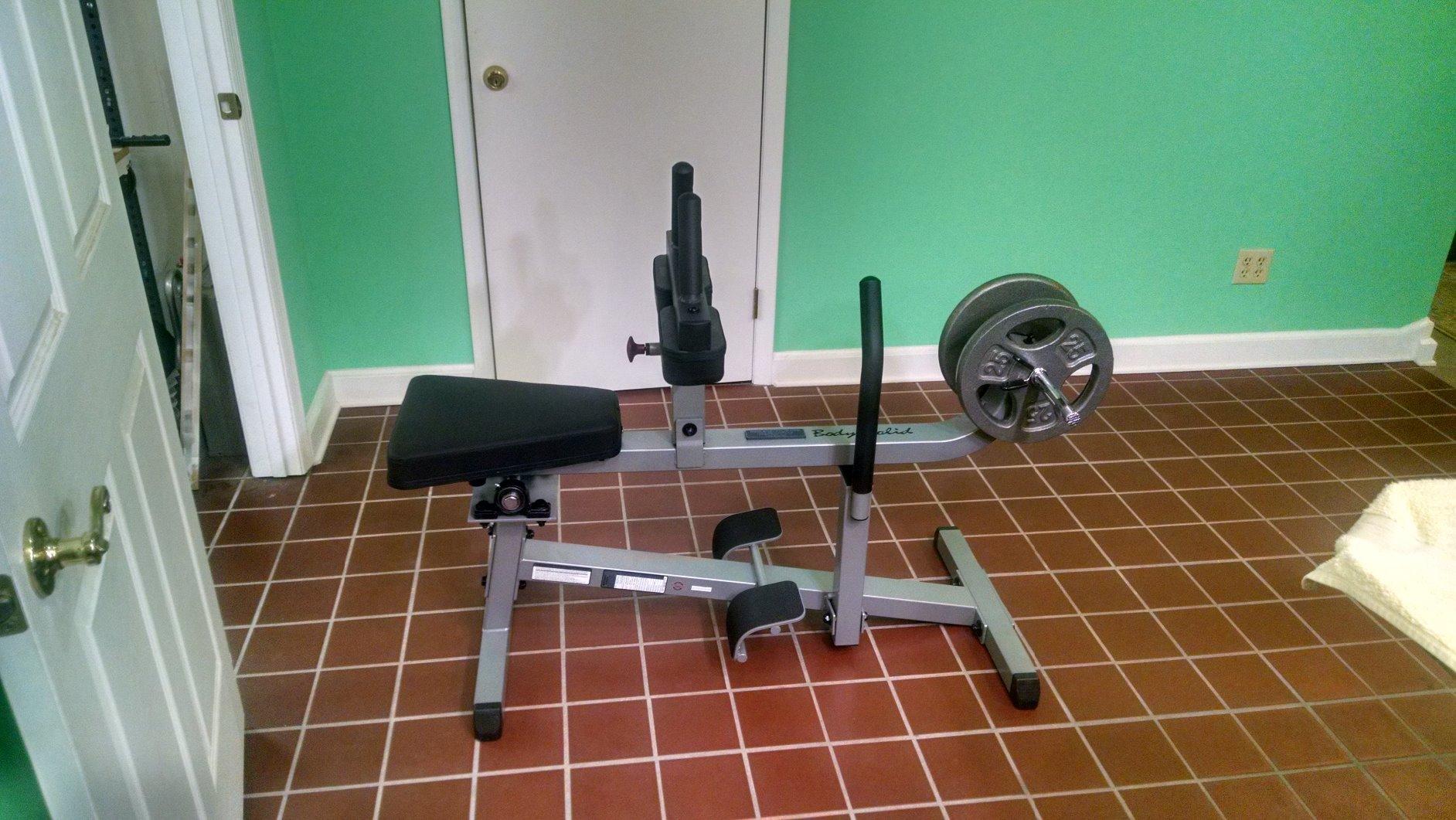 Body-Solid (GSCR349B) Seated Calf Raise Exercise Machine for Strength Training, Home Gym Equipment, Black customer photo 2