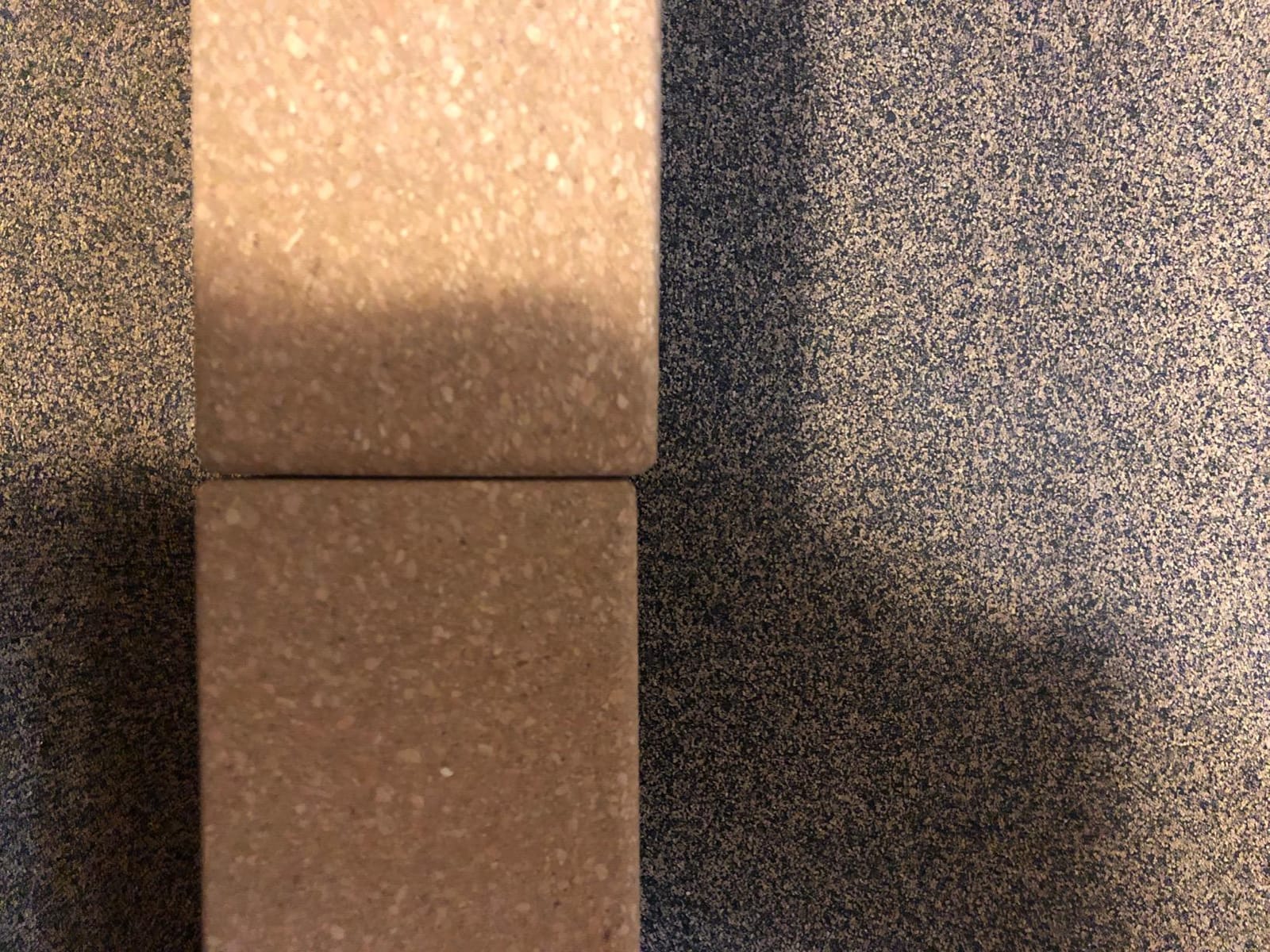 Bean Products Yoga Blocks, Standard & Large Sizes - Studio Grade, Non-Slip, Made from Eco Friendly Materials - 100% Natural Cork or Foam - Improves Stability & Alignment - Single Block or 2 Pack Sets customer photo 2