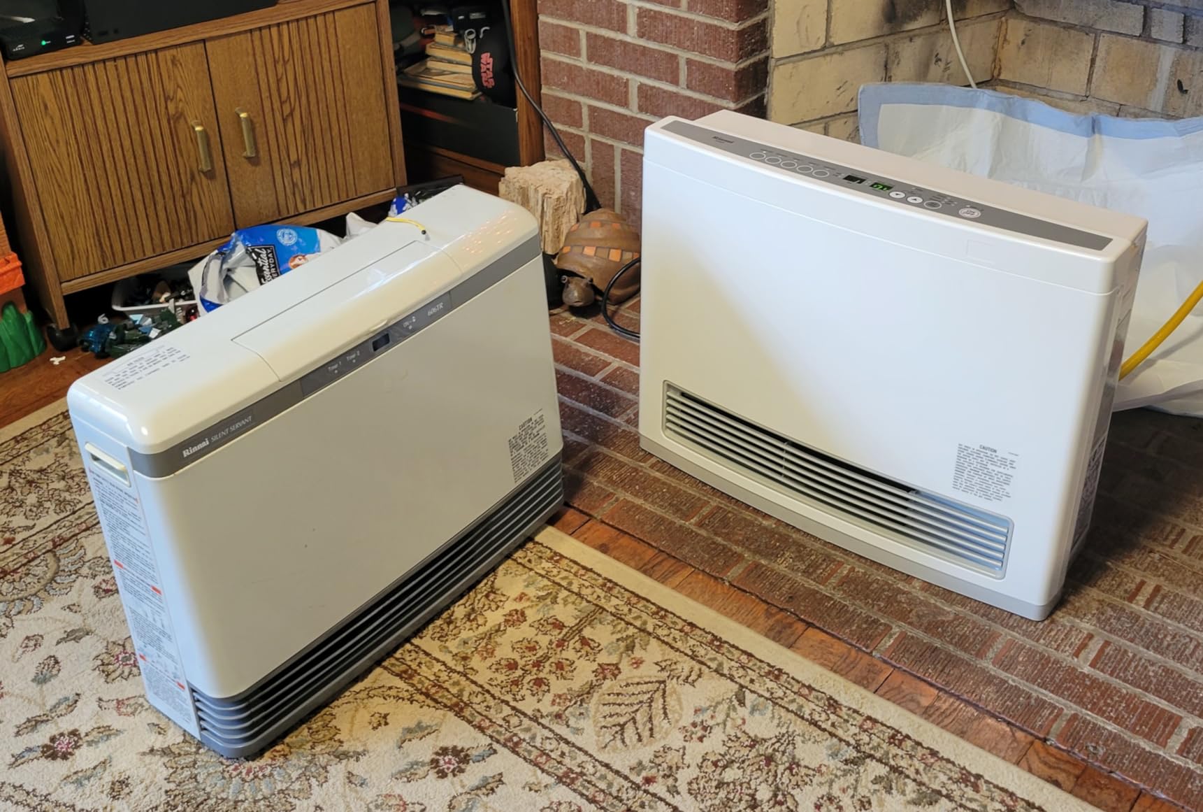 Rinnai FC824N Ventless Natural Gas Heater with Programmable Thermostat customer photo 2
