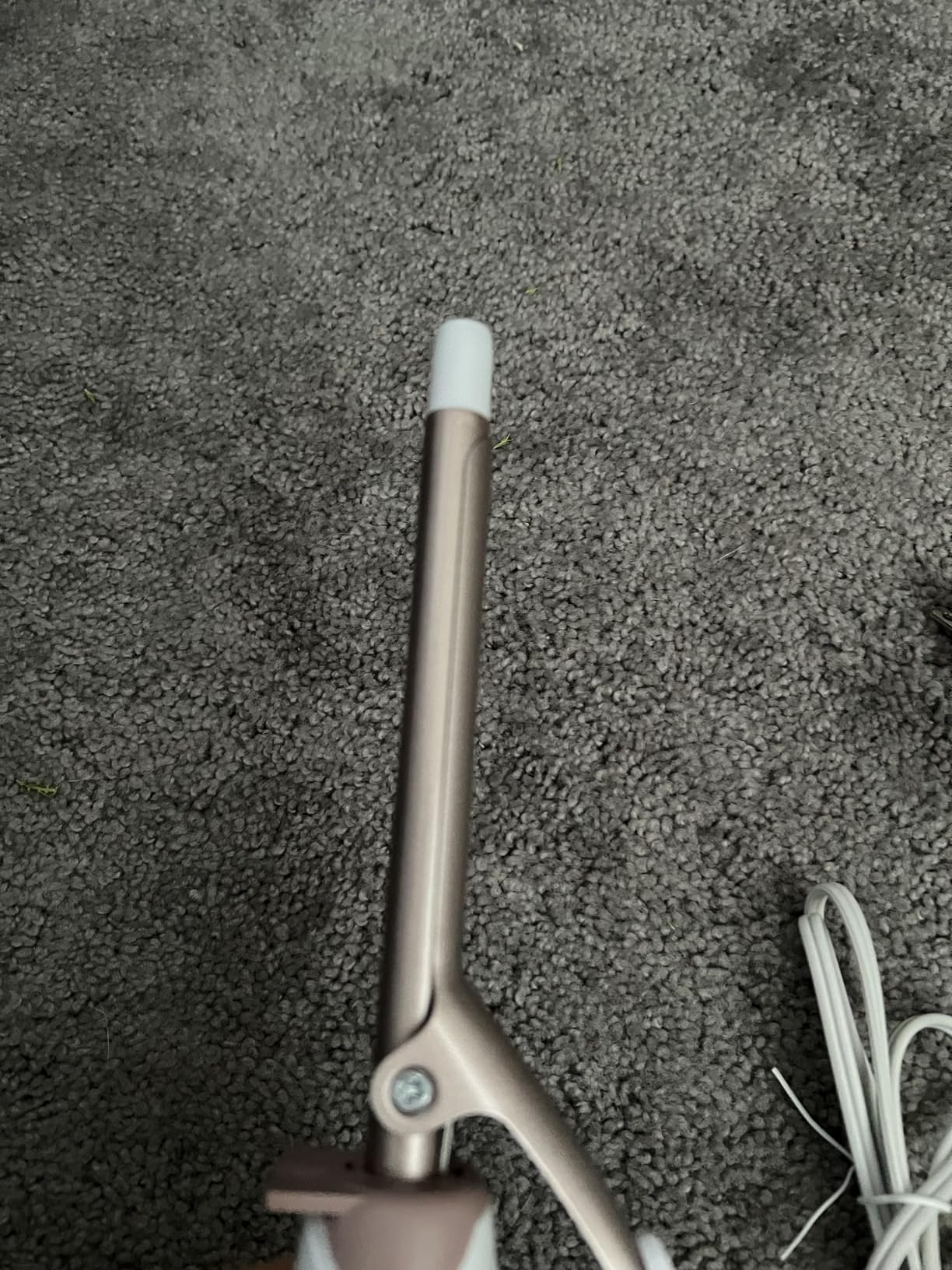 Conair Curling Iron, Double Ceramic, 1/2-in. Width, White/Rose Gold customer photo 2