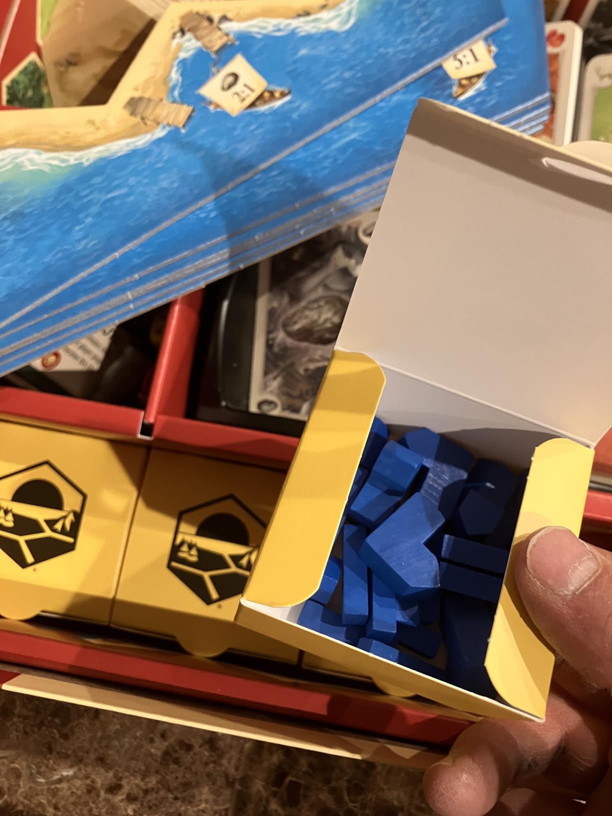 CATAN Board Game - Embark on a Journey of Discovery and Trade! Civilization Building Strategy Game, Family Game for Kids & Adults, Ages 10+, 3-4 Players, 60-90 Minute Playtime, Made by CATAN Studio customer photo 1