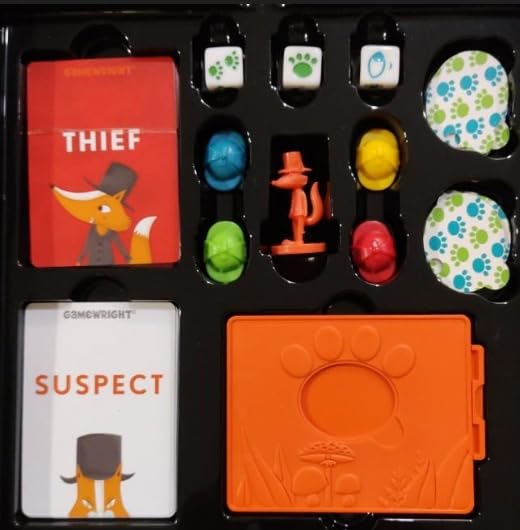 OUTFOXED, A CLASSIC WHO DUNNIT GAME FOR PRESCHOOLERS, 4 players customer photo 1