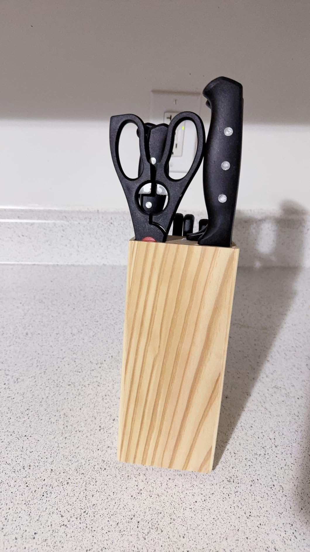 Farberware 22-Piece Kitchen Knife Block Set, High Carbon Stainless Steel customer photo 1
