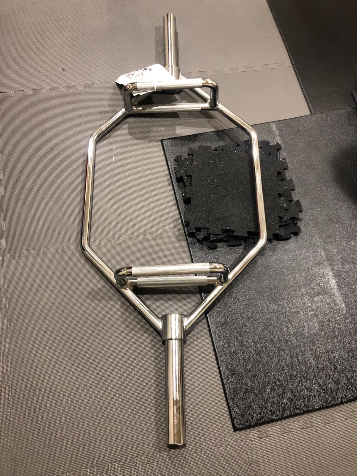 Synergee Hex Trap Bar – 20 kg 25 kg Chrome or Black customer photo 2