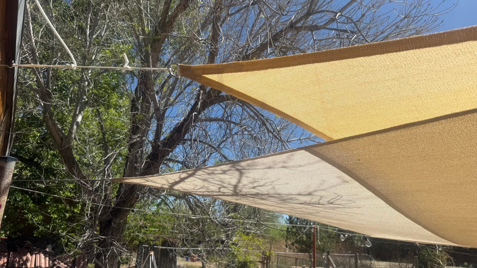 LOVE STORY 12' x 16' Rectangle Sun Shade Sail for Outdoor Patio, Sand customer photo 2