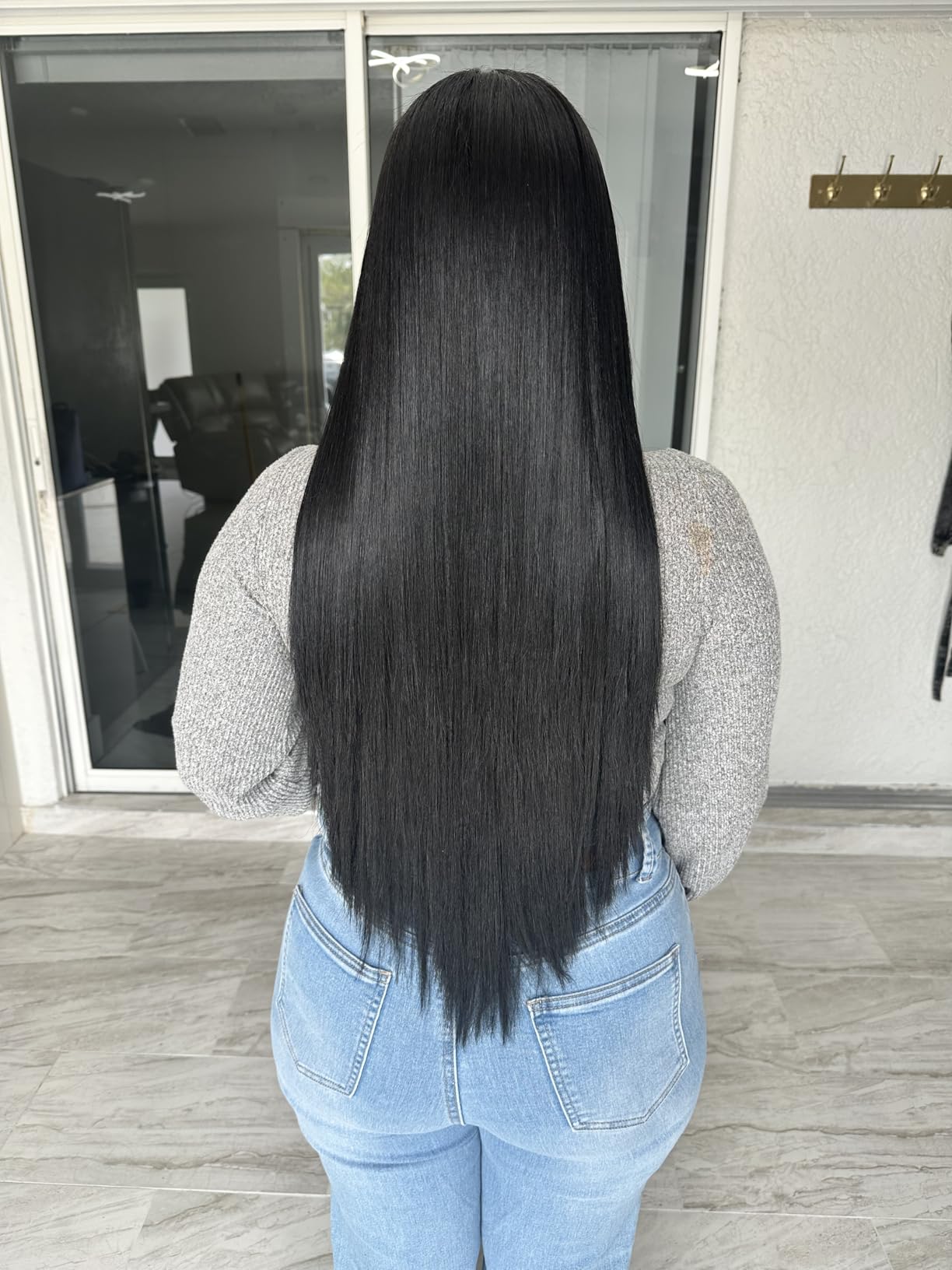 Lizze Extreme Professional Hair Straightener | Original Nano Titanium Technology Straightens Dry, Frizzy Hair Curls | 250 Deg. C. (480'f) - 110 Volts : Beauty & Professional Care customer photo 2
