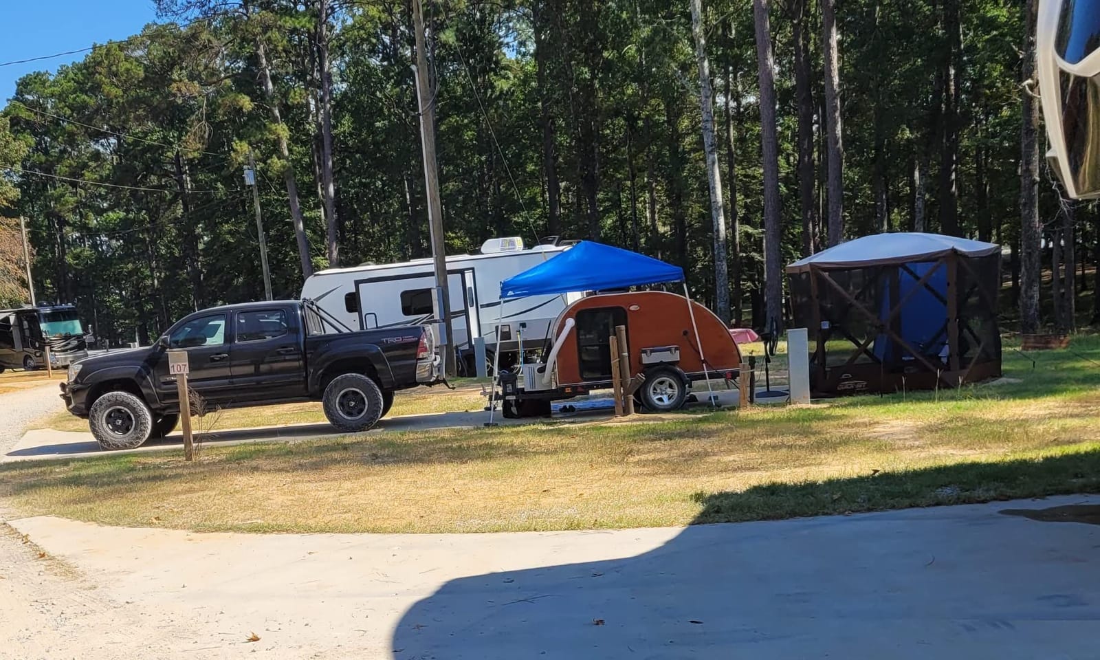 CLAM Venture Screen Tent | 9 x 9 Ft Pop Up Gazebo - Brown 4-Person Shelter customer photo 1