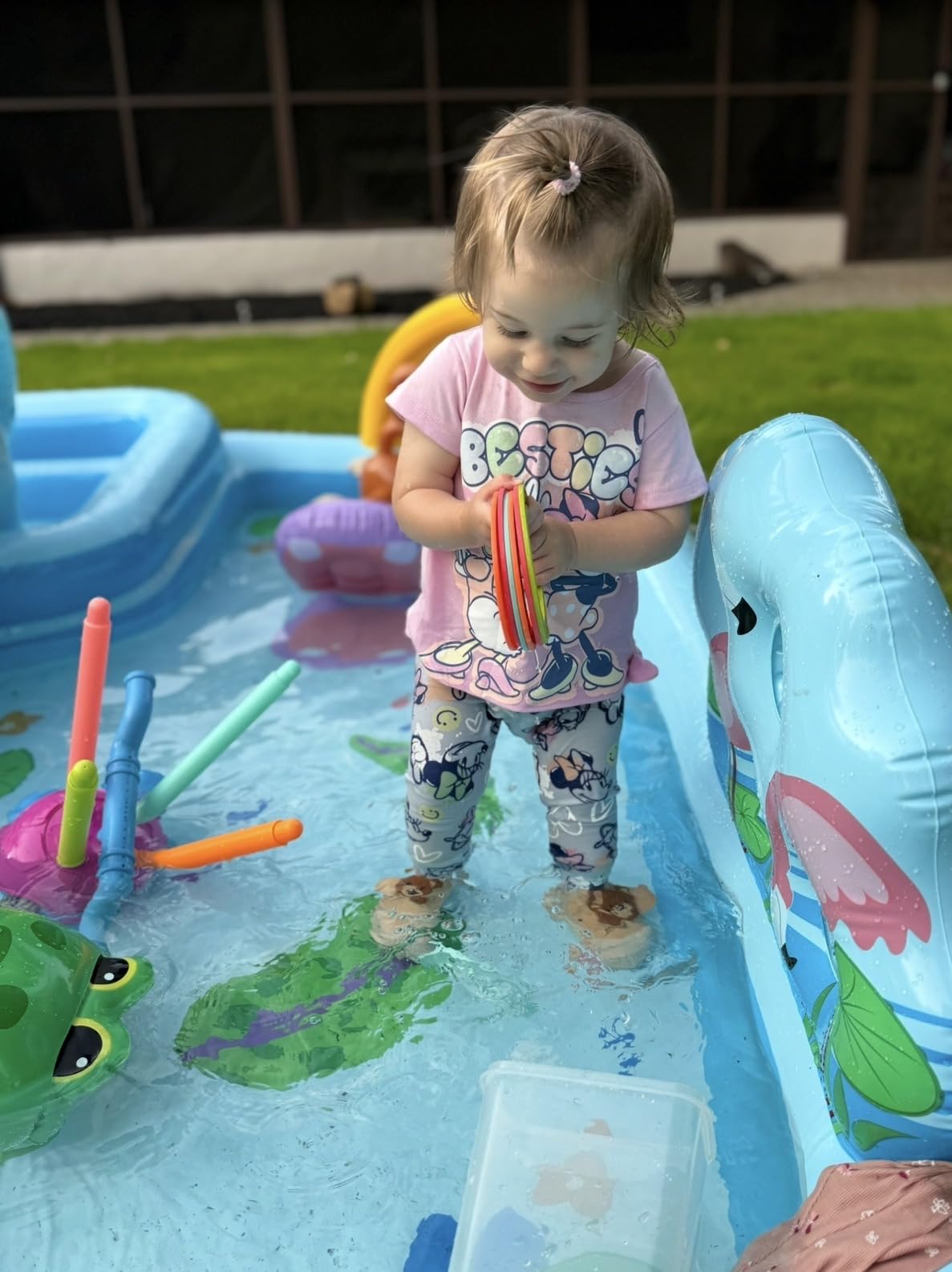 INTEX Jungle Adventure Inflatable Water Slide Park & Kiddie Swimming Pool customer photo 1