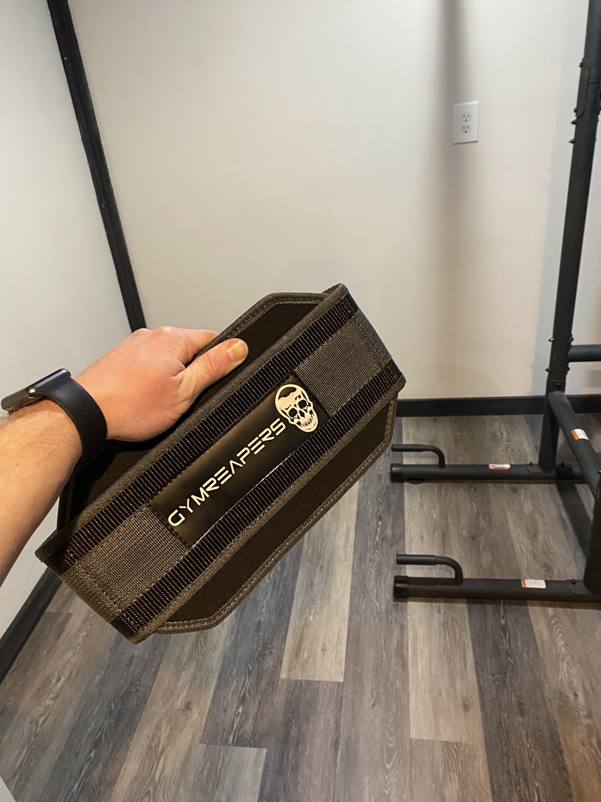 Gymreapers Dip Belt With Chain For Weightlifting, Pull Ups, Dips - Heavy Duty Steel Chain For Added Weight Training customer photo 1