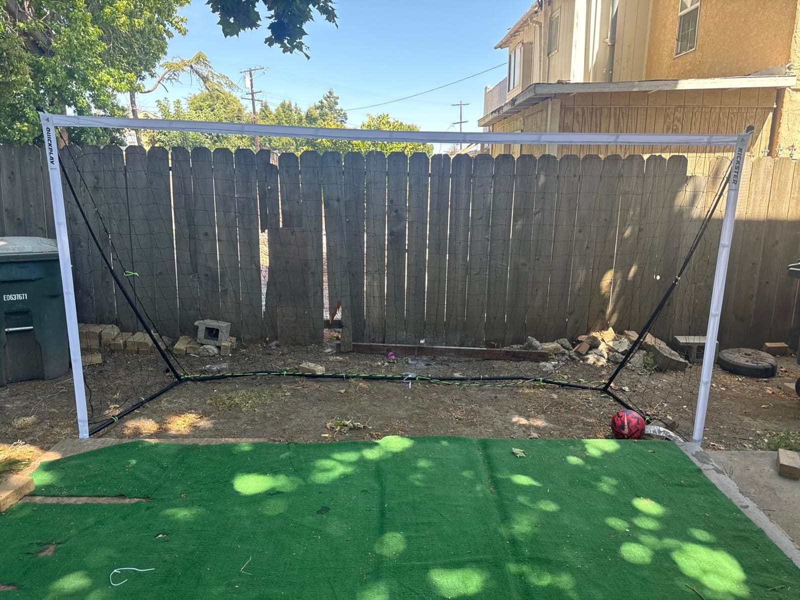 QuickPlay Kickster Ultra Portable Soccer Goals for Backyard Play customer photo 1