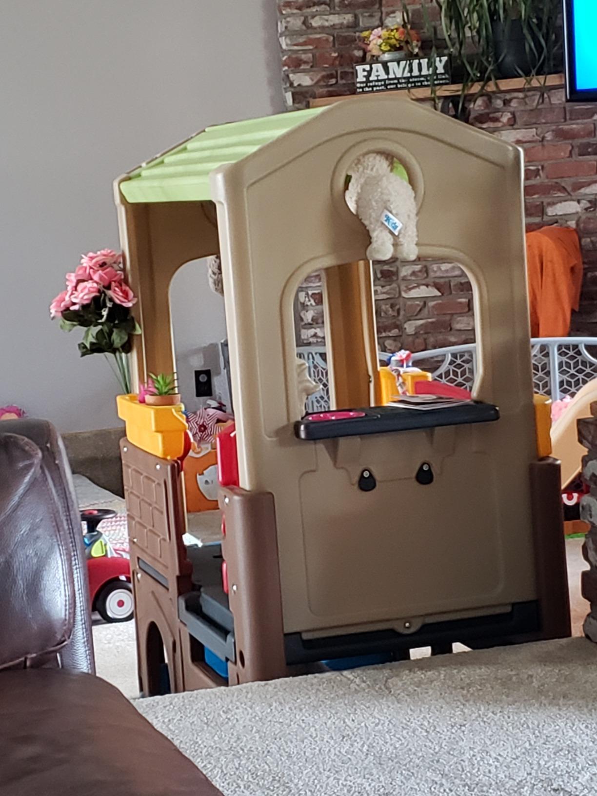 Simplay3 Young Explorers Discovery Playhouse - Indoor or Outdoor Clubhouse and Activity Playset for Toddlers and Kids, Made in USA customer photo 1