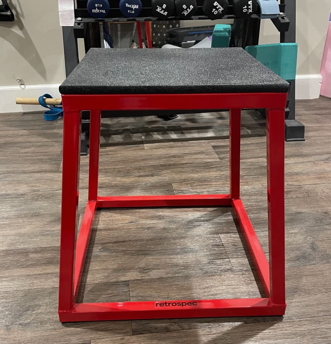 Retrospec Leap Plyo Box Jump Platforms for Home Gym Plyometric Jumping, Strength Training & Jump Box Exercise for Men and Women customer photo 1