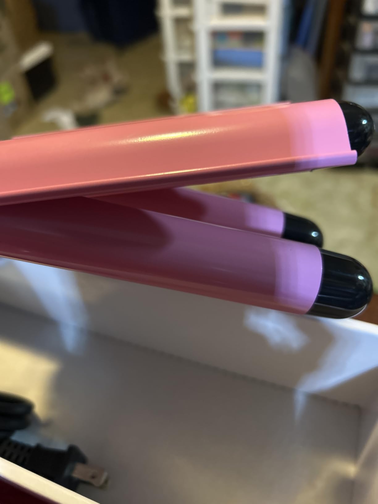Alure Three Barrel Curling Iron Wand, 1 Inch Ceramic Tourmaline Hair Waver customer photo 1