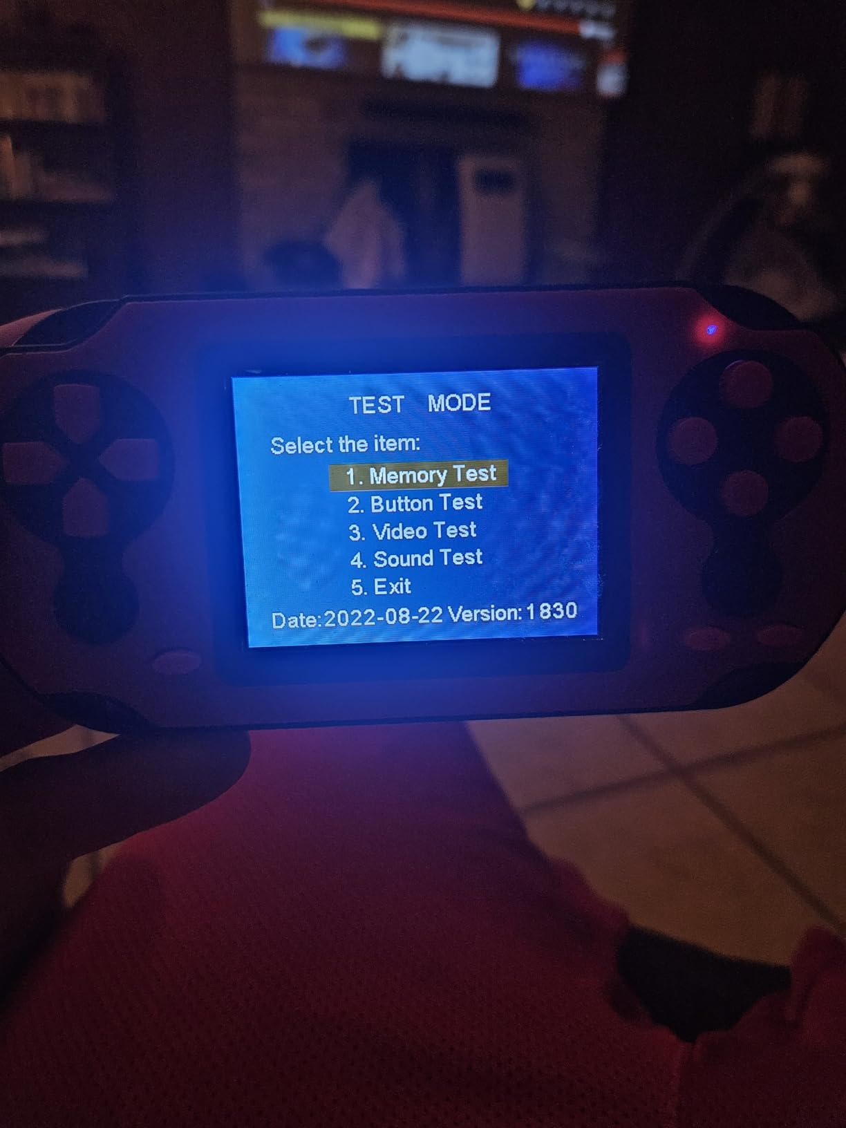 TaddToy 16 Bit Handheld Game for Kids Adults, 3.0'' Large Screen Preloaded 230 HD Classic Retro Video Games with USB Rechargeable Battery & 3 Game Cartridges for Birthday Gift for Kids 4-12 (Blue) customer photo 1