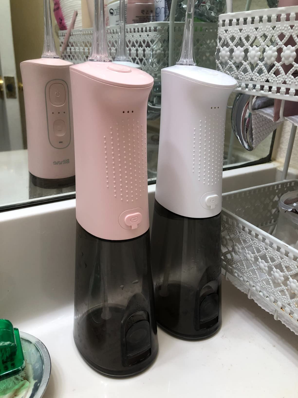 Bitvae Water Dental Flosser for Teeth, Cordless Water Teeth Cleaner Picks customer photo 1
