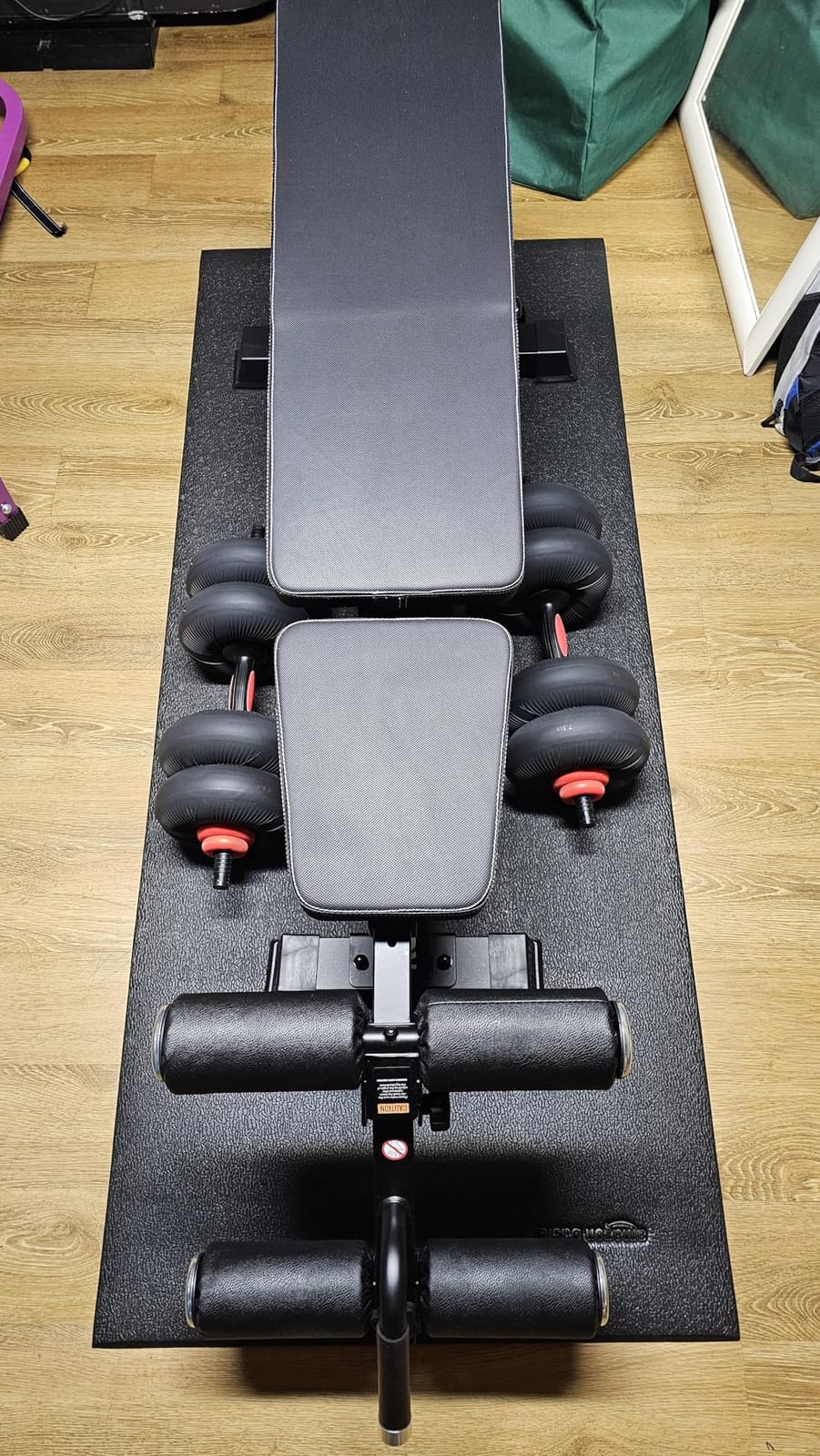 Keppi FID Adjustable Weight Bench,1200LBS Workout Bench for Home Gym customer photo 1