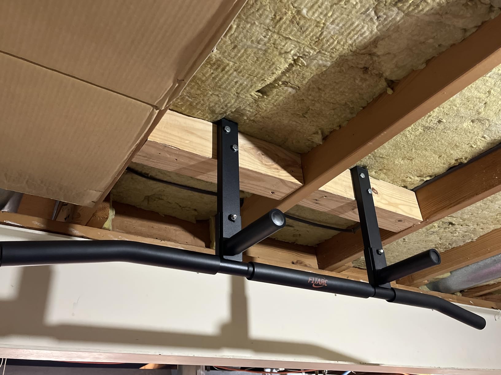 Fitarc Joist Mount Pull Up Bar, Wall Mount Pull Up Bar for Home Gym customer photo 1