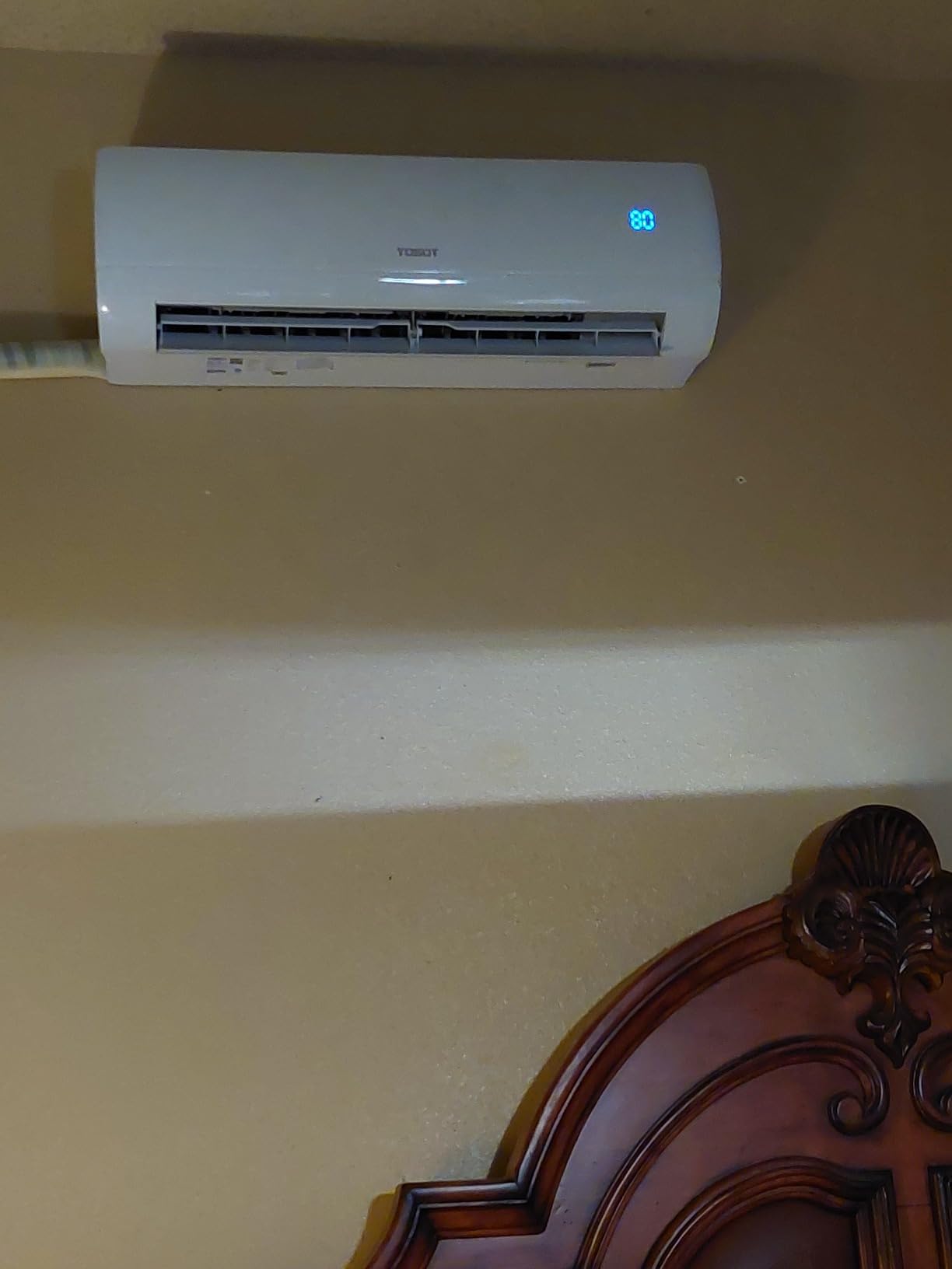 TOSOT 9,000 BTU Mini-Split Air Conditioner, Wifi Enabled Ductless Inverter Split System AC Unit Heating System, Compatible with Alexa - 20 SEER2 115V customer photo 2