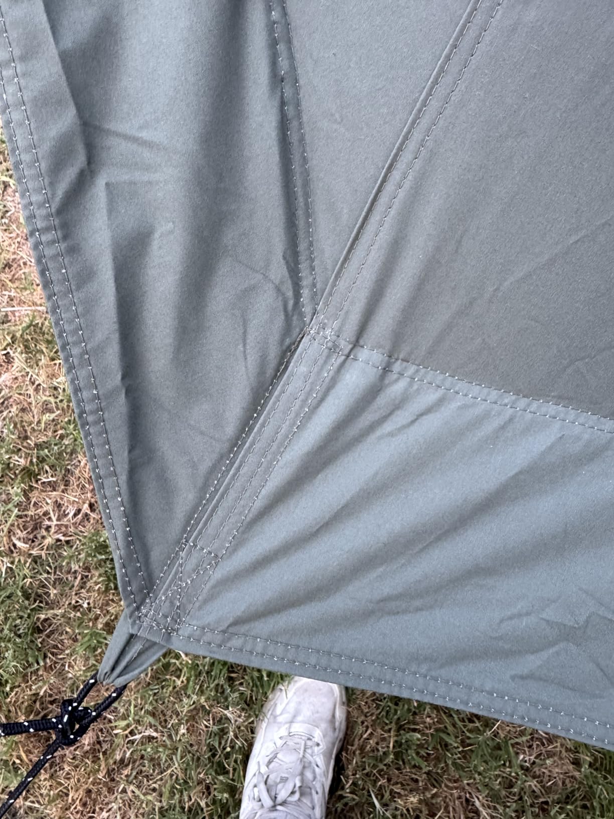 10/13/16/20ft Canvas Bell Tent with Stove Jack & Removable Floor customer photo 1