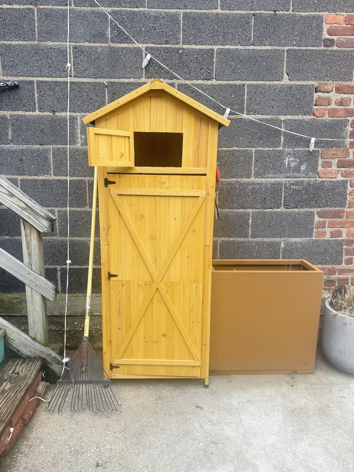 Goplus All-in-One Storage Shed, 70