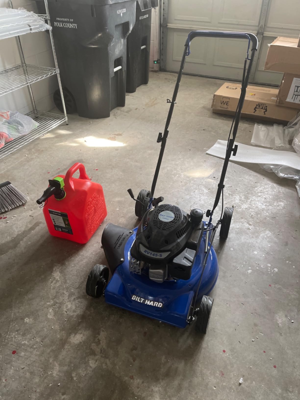 BILT HARD Gas Lawn Mower 20 inch, 144cc 4-Cycle OHV Engine Lawnmower, 8 Adjustable Cutting Heights Push Mowers for Lawn, Yard and Garden customer photo 2
