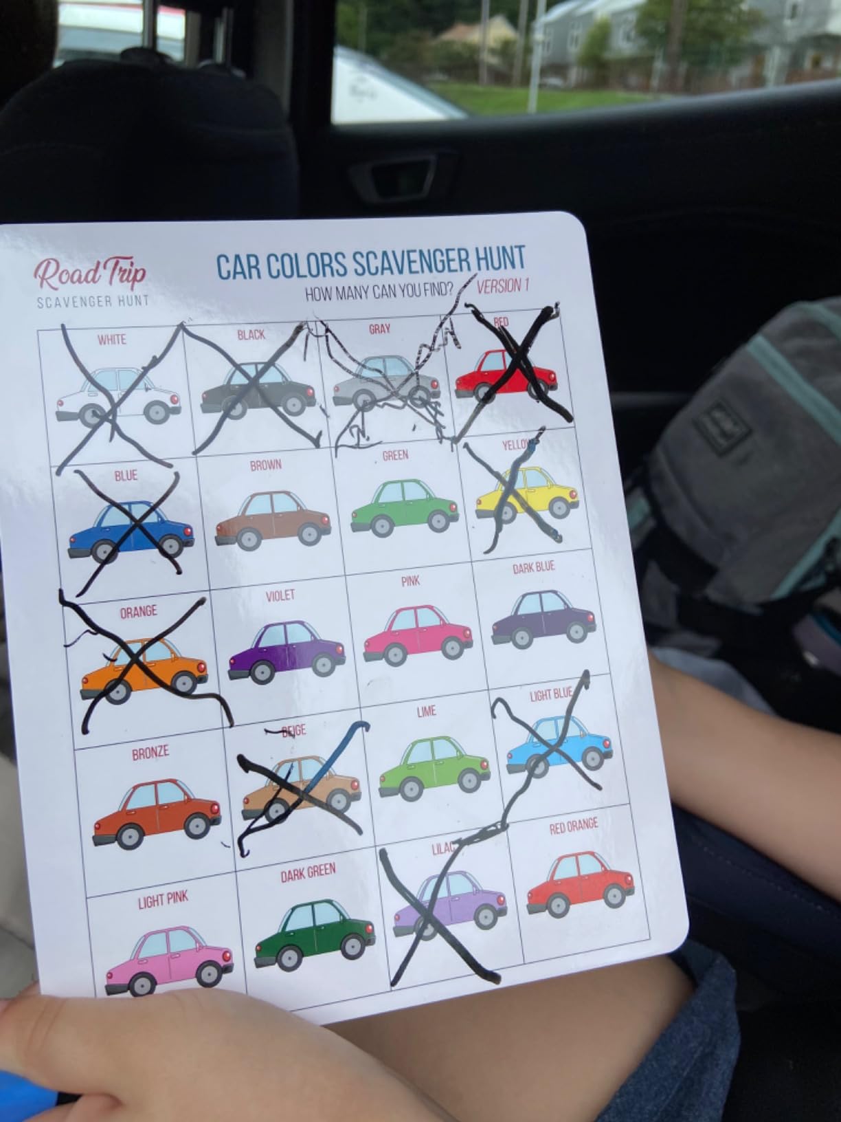 WELL BALANCED Car Bingo - Road Trip Essentials: Car Activities and Games for Kids Ages 4-8 customer photo 1