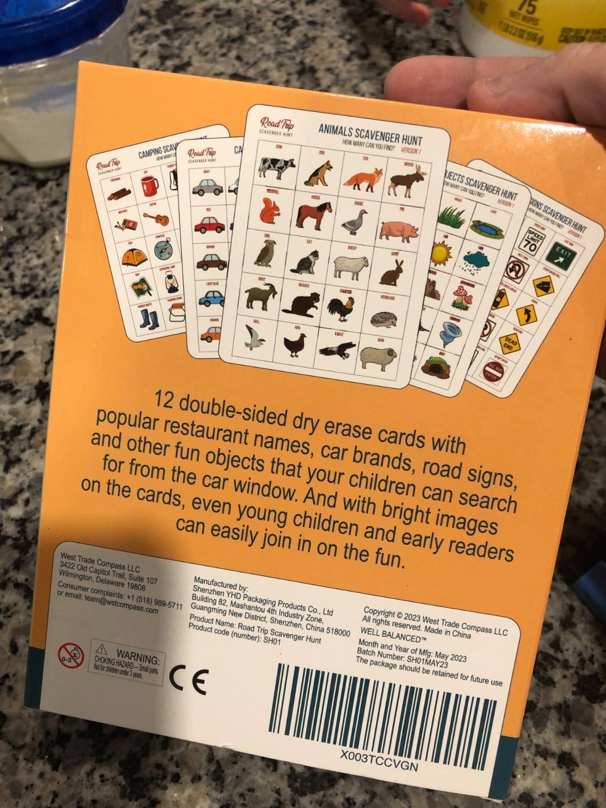WELL BALANCED Car Bingo - Road Trip Essentials: Car Activities and Games for Kids Ages 4-8 customer photo 2