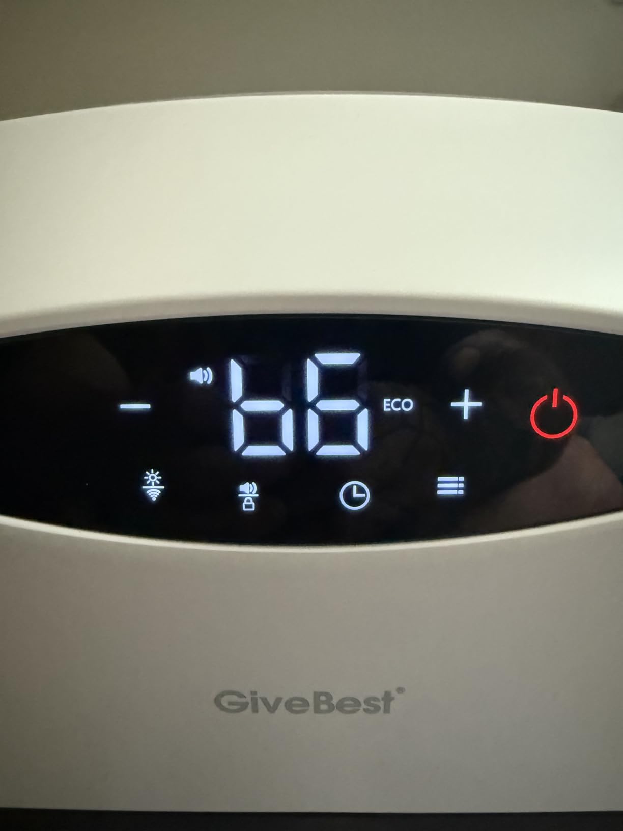 GiveBest Smart Wall Heater, 1500W Space Heaters for Indoor Use, Large Room customer photo 2