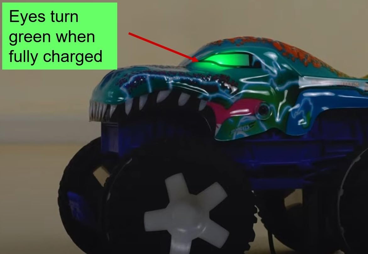 Hot Wheels Monster Trucks Mega-Wrex Alive RC, Remote-Control Vehicle customer photo 1