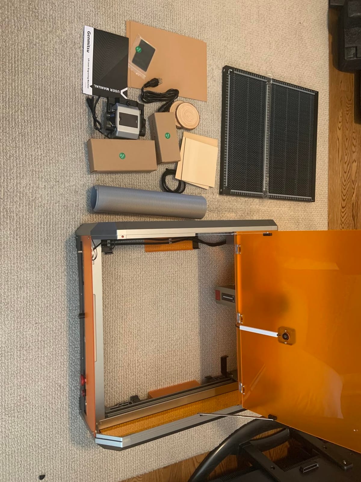 Genmitsu L8 Laser Engraver, 20W 20000mW Laser Cutter with Acrylic Enclosure customer photo 2