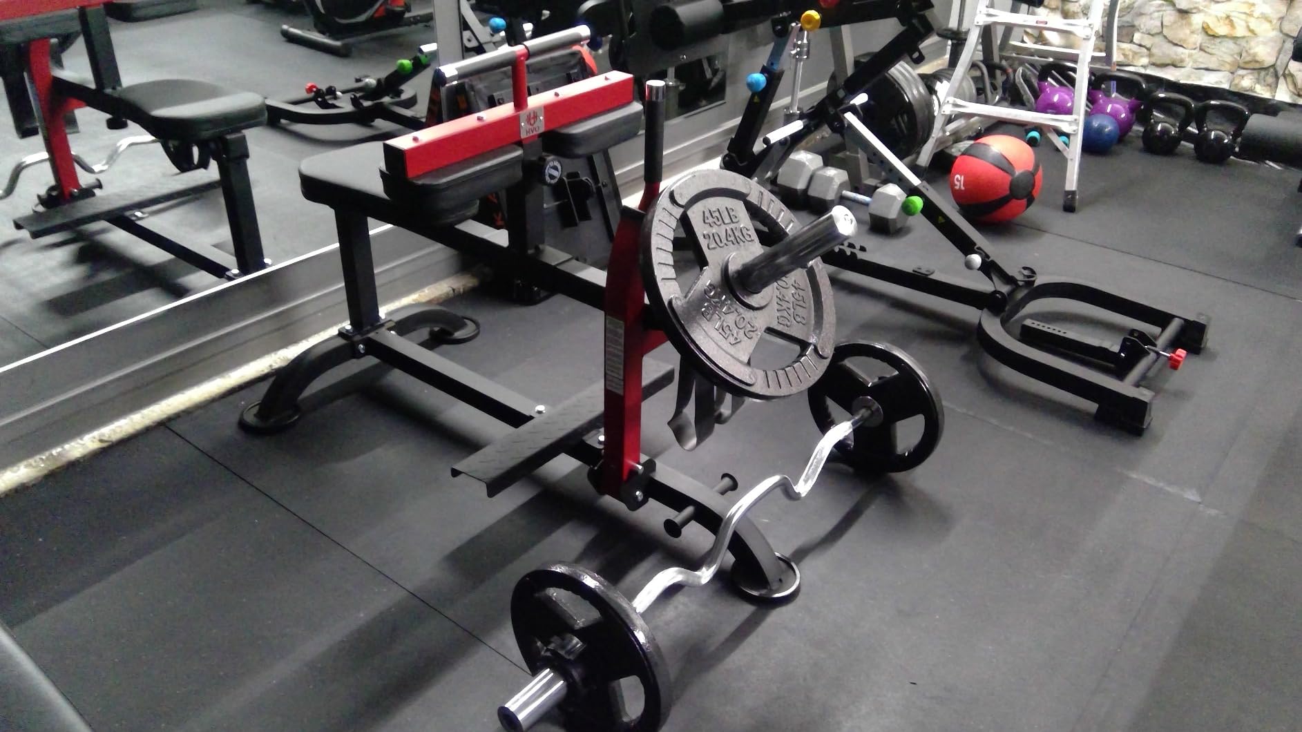 HVO Seated Calf Raise Machine,Dual Resistance System 660LBS customer photo 1