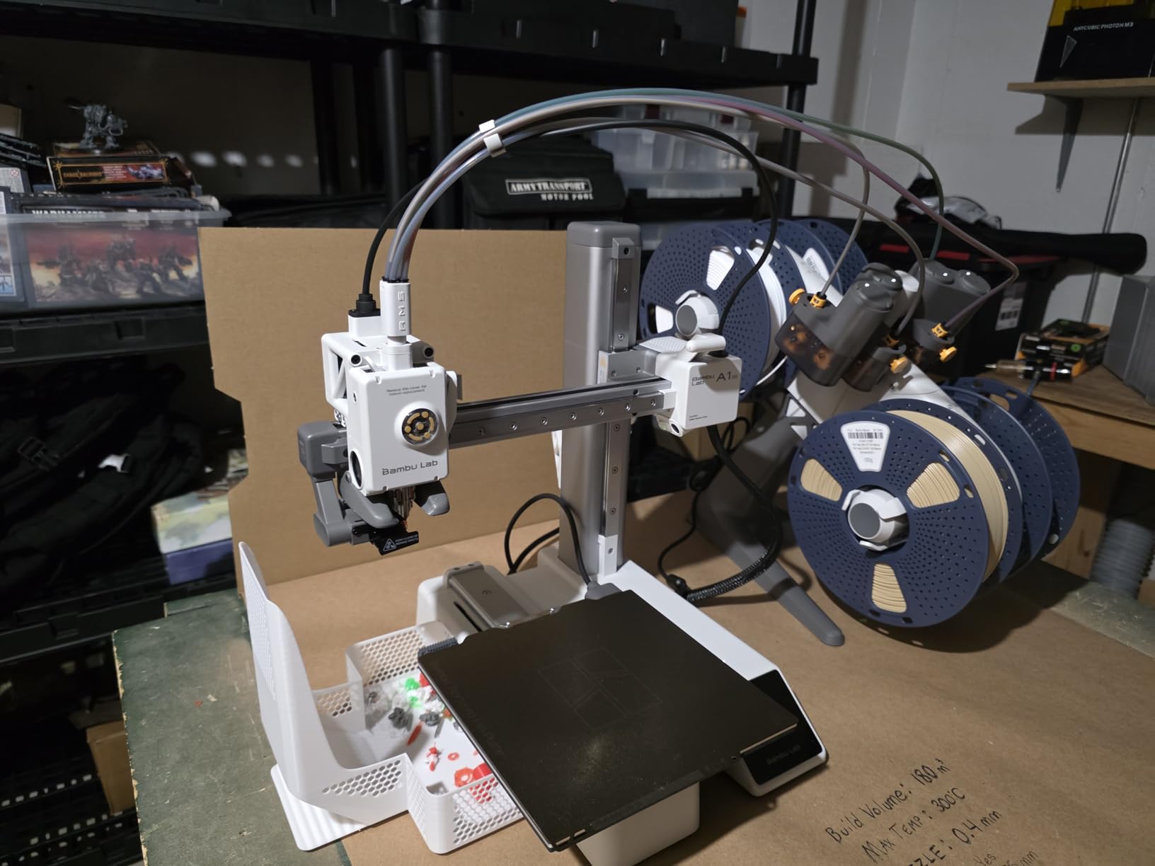 Bambu Lab A1 Mini Combo, A1 Mini 3D Printer&AMS lite, Multi-Color Printing customer photo 2