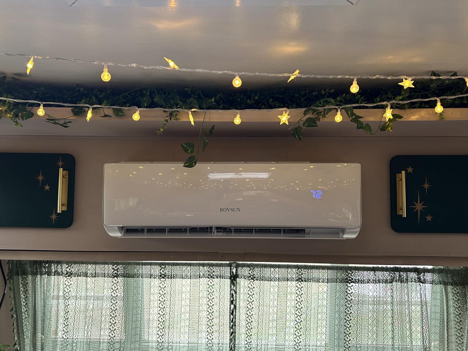 ROVSUN 11500 BTU Wifi Enabled Mini Split Air Conditioner & Heater, 17 SEER2 230V Inverter Ductless Wall AC Unit with Pre-Charged Condenser, Heat Pump & Installation Kit customer photo 1