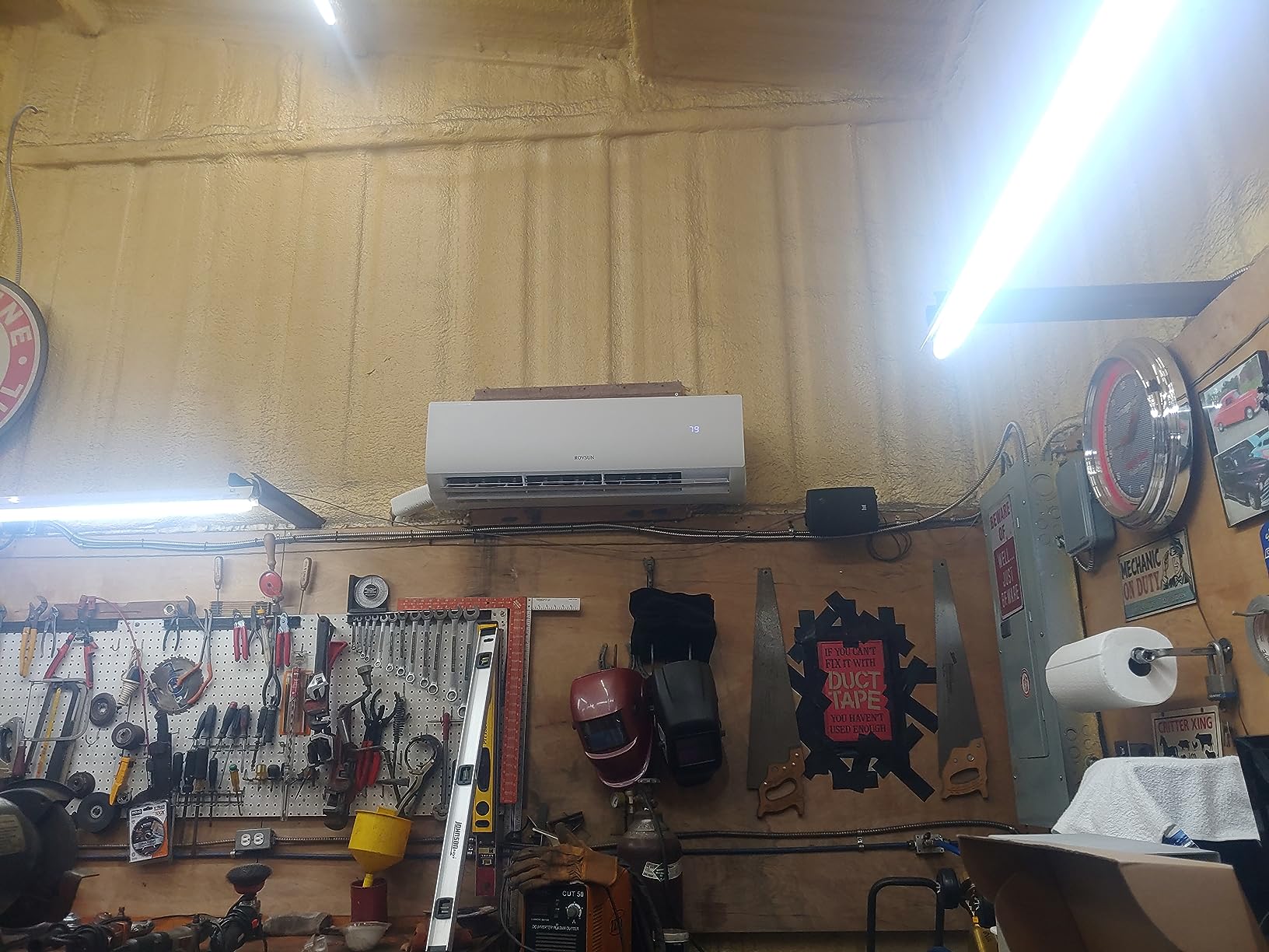ROVSUN 28000 BTU Tri Zone WIFI Mini Split AC/Heating System, 20 SEER2 3 Zone (9K/9K/12K) BTU Ductless Split Air Conditioner with Pre-Charged Condenser, Heat Pump & 25Ft Line Set, 208-230V customer photo 2